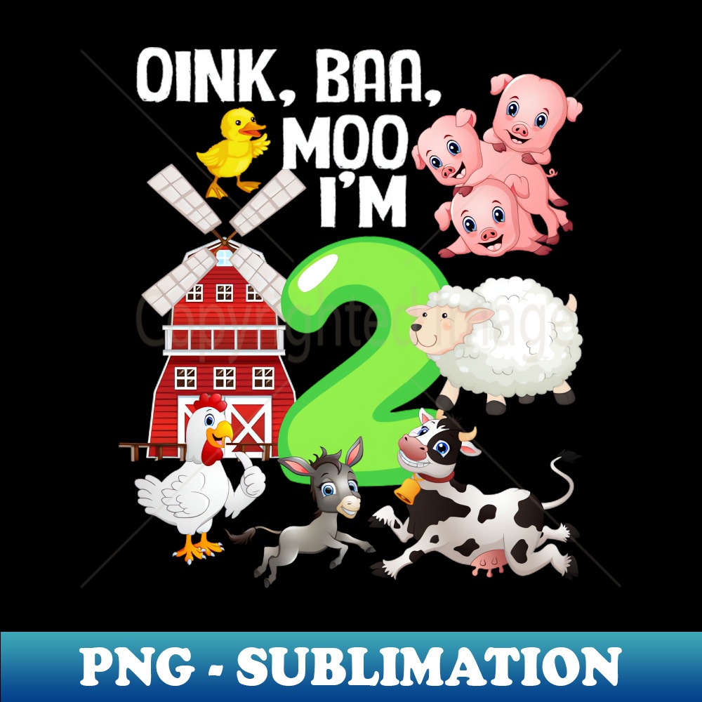 PZ-26947_Oink Baa Moo Im 2 Farm Theme Birthday Gift 2 Yrs Old 5194.jpg