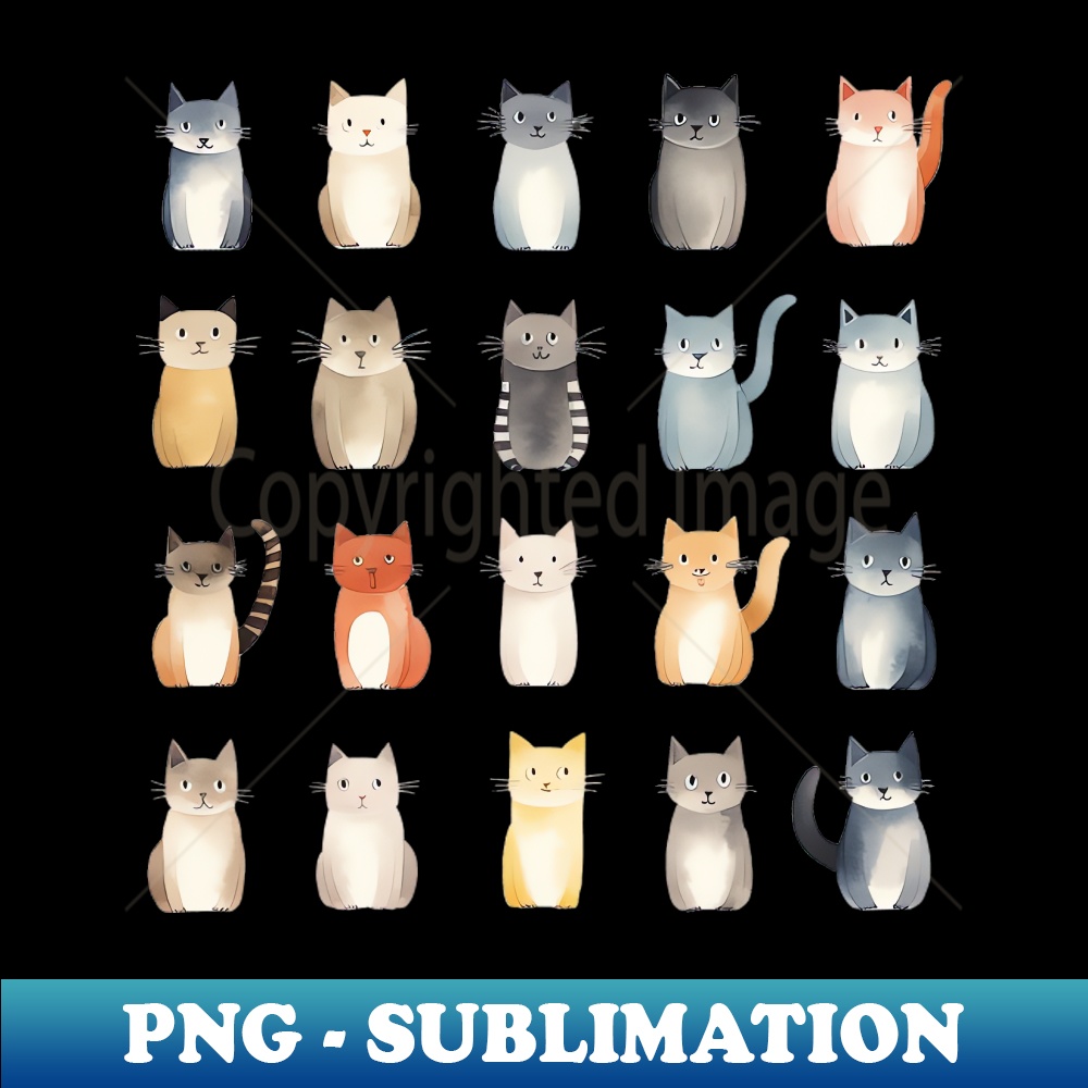 QA-7050_Cats watercolor pattern 3164.jpg