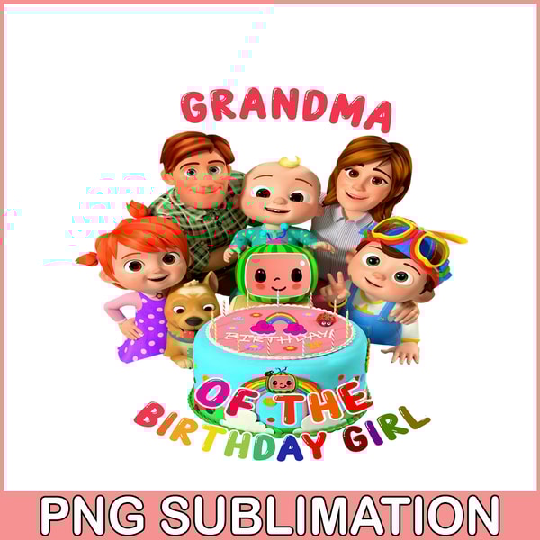 CCB23112317-Grandma Of The Birthday Girl PNG Cocomelon Family Birthday PNG Cocomelon Birthday PNG.png