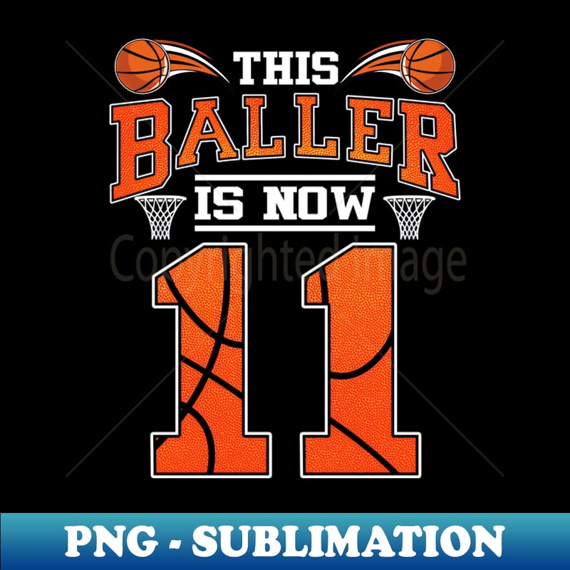 QH-041_11 Year Old 11th Basketball Birthday PartyTheme Boys Girls 1903.jpg