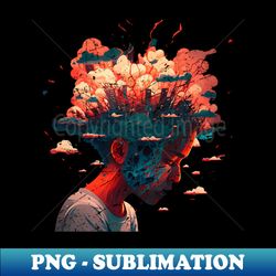 mind blow - stylish sublimation digital download - perfect for personalization
