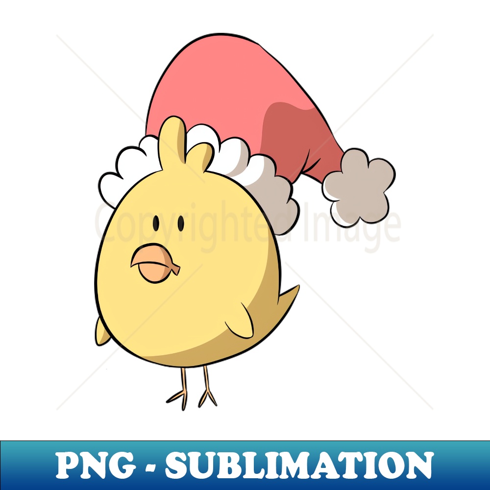 QM-9793_Cute Chick with Santa hat 6551.jpg