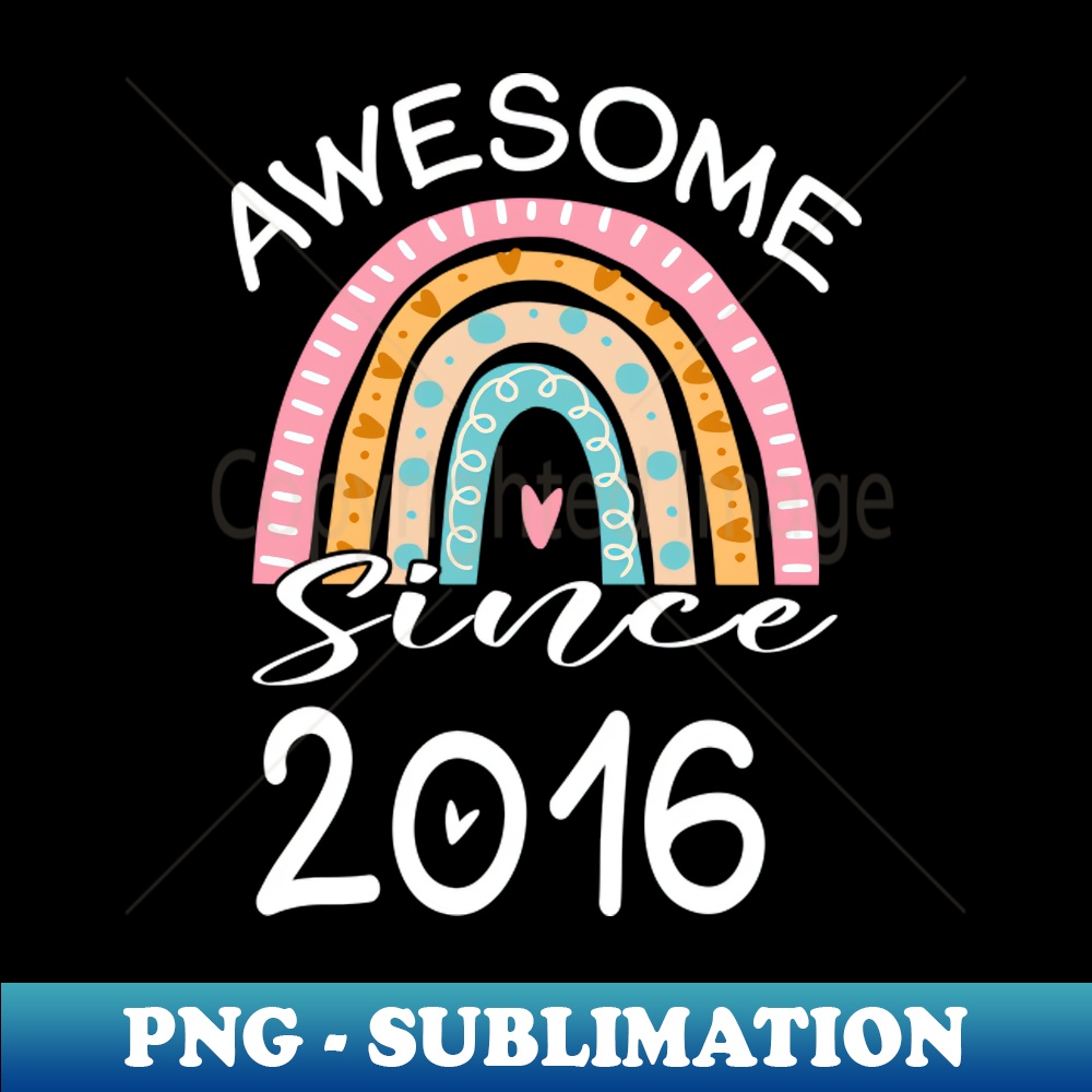 QN-3124_Awesome Since 2016 7th Birthday Gifts 7 Years Old 3142.jpg