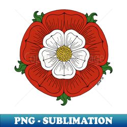 Tudor Rose - Digital Sublimation Download File - Capture Imagination with Every Detail