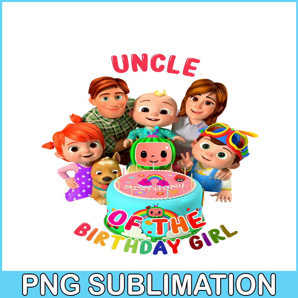 CCB23112325-Uncle Of The Birthday Girl PNG Cocomelon Girl PNG Cocomelon Birthdays PNG.png