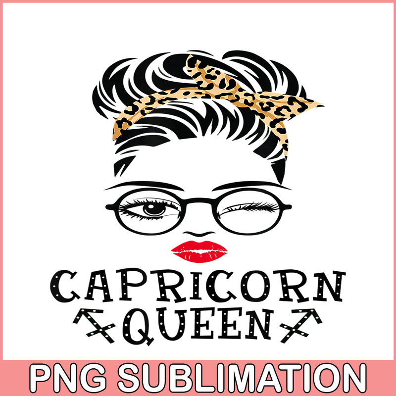 CPB28102332-Capricorn Queen PNG Woman Face Wink Eyes PNG Lady Face PNG.png