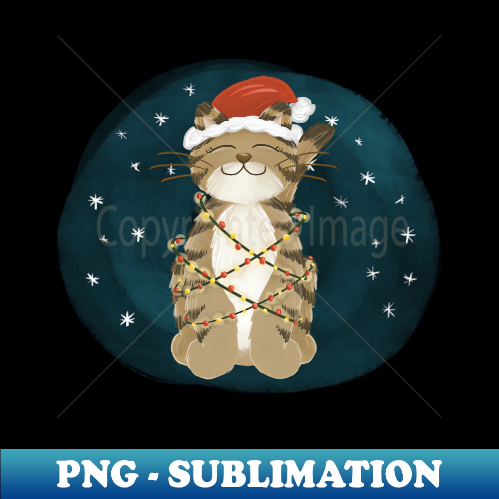 SP-24503_Merry Christmas cat with Santa hat 7801.jpg