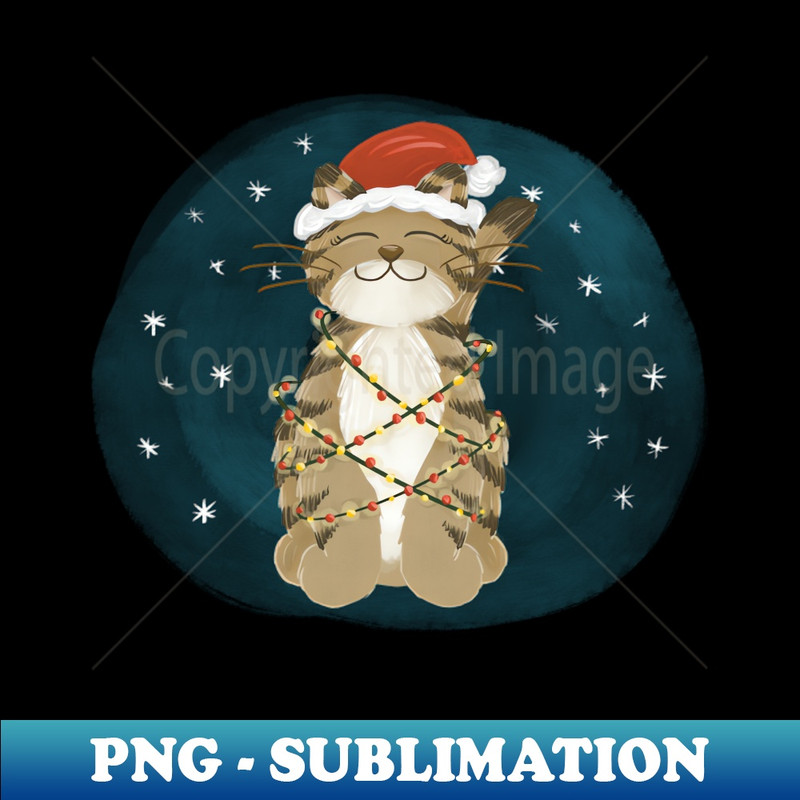 SP-24503_Merry Christmas cat with Santa hat 7801.jpg