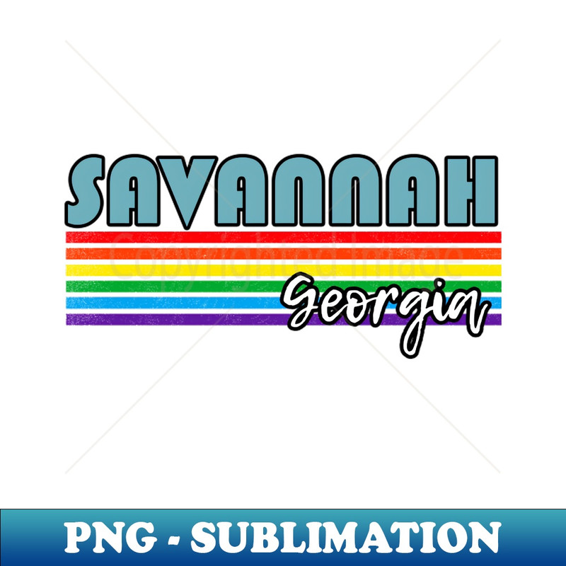 SQ-31501_Savannah Georgia Pride Shirt Savannah LGBT Gift LGBTQ Supporter Tee Pride Month Rainbow Pride Parade 2196.jpg