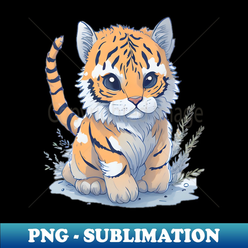 SX-38847_watercolor big cat tiger sticker 7362.jpg