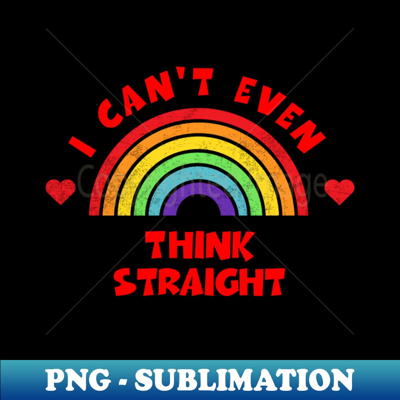 TB-18476_I Cant Even Think Straight Shirt LGBT Pride Month Tee LGBTQ Supporter Gift Gay Pride Lesbian 5752.jpg