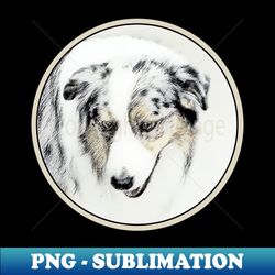 australian shepherd - png transparent sublimation file - vibrant and eye-catching typography