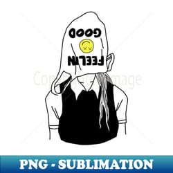 feelin good - retro png sublimation digital download - unleash your creativity