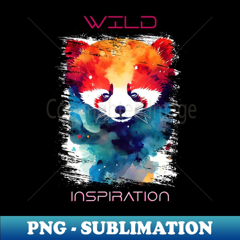 TZ-29977_Red Panda Wild Nature Animal Colors Art Painting 1088.jpg