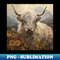 UD-17781_Highland Cattle Wildflowers Retro Art Vintage-Inspired Landscape with Scottish Cows 4375.jpg