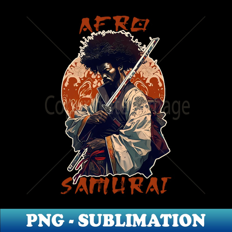 UE-1441_Afro Samurai Mens classic tee shirt Afro-American tshirt 2930.jpg