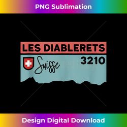 Mount Les Diablerets Hike Glacier Gstaad Skiing Hiking Gifts Tank Top - Luxe Sublimation PNG Download - Immerse in Creativity with Every Design