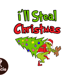 Grinch Christmas SVG, christmas svg, grinch svg, grinchy green svg, funny grinch svg, cute grinch svg, santa hat svg 224