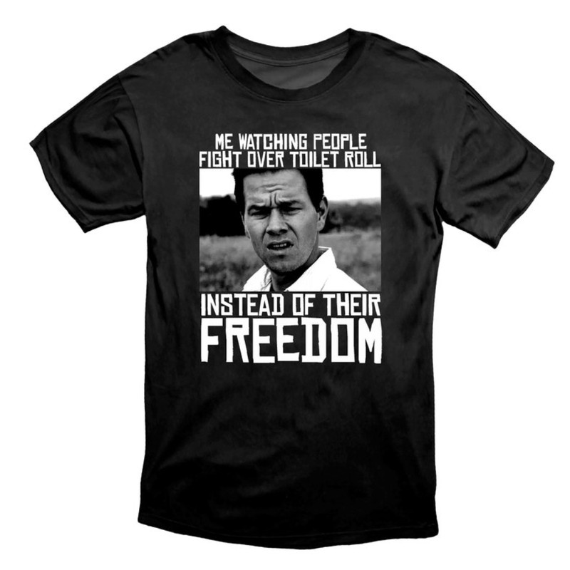 Confused Mark - Toilet Roll Edition Meme T Shirt.jpg