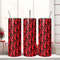 Dior tumbler wrap, Tumblers 20oz, Dior Tumbler, Black And Red Dior Tumbler.jpg