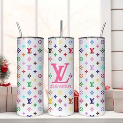 louis vuitton tumbler wrap,tumblers 20oz, lv tumbler, pink lv and rainbow tumbler, tumbler png