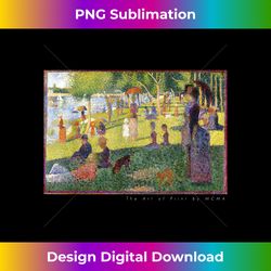 A Sunday Afternoon on the Island of La Grande Jatte, Seurat - Sophisticated PNG Sublimation File - Infuse Everyday with a Celebratory Spirit