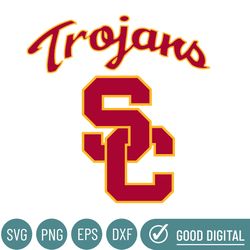 Southern California Trojans Svg, Football Team Svg, Basketball, Collage, Game Day, Football, Instant Download