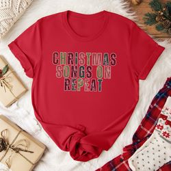 christmas song shirt, christmas shirt, xmas shirt, lyrics tshirt, holiday shirt, mariah carey, all i want for christmas,