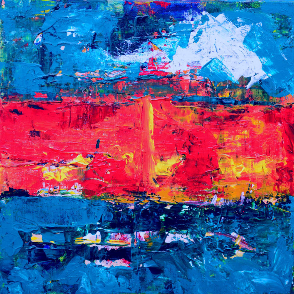 Abstract urban blue red colors up to 150 x 150 cm expressiveshinyNEON colorsdecorativeXXL acrylic glassXXL printcomtemporary artpop art.jpg