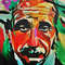 Albert Einstein Punk Street Art Modern Art up to 75x100 canvas printposter papergraffititypographyXXL printportraitpop art.jpg