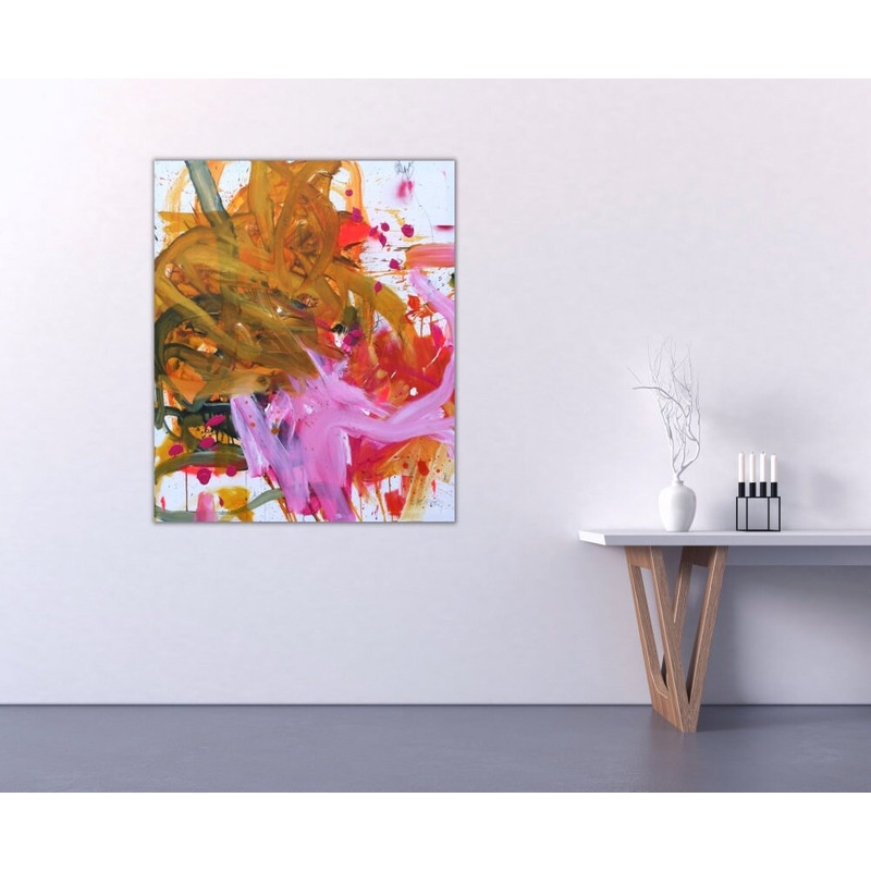 Daniela Schweinsberg Abstract Expressionism 100x120 Here's to crazy ones Mixed MediaOriginalXXL FormatHommage Franz Kline.jpg