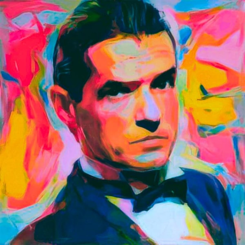 Homage Falco Emontional Collage Print up to 100 x 100 cm Gallery PrintSingerAustriaAustriaMotivationColourfulPop ArtColours.jpg