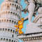 Homage Leaning Tower of Pisa Comic Italy 75x100 Canvas PrintPoster PaperModernXXLModern ArtPopArtDecorativeGraffiti.jpg
