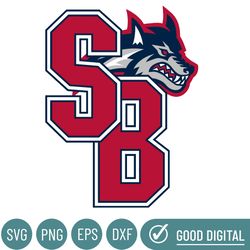 Stony Brook Seawolves Svg, Football Team Svg, Basketball, Collage, Game Day, Football, Instant Download