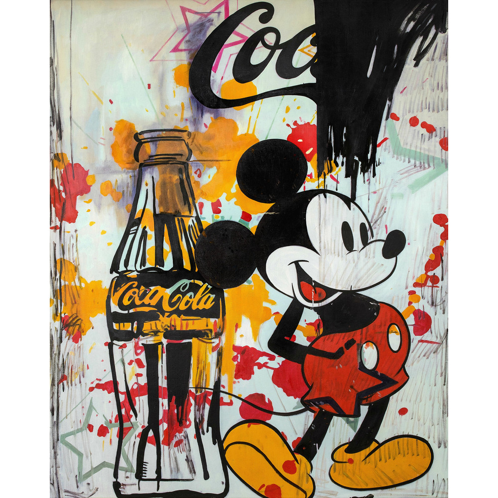 Homage Tribute Coke vs Andy Warhol up to 75x100 Canvas PrintPoster PaperModernXXL PrintsComtemporary ArtPopArtDecorativeUSA.jpg