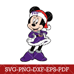 TCU Horned Frogs_mickey NCAA 11SVG Cricut, Mickey NCAA Team SVG DXF EPS PNG Files