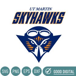 Tennessee Martin Skyhawks Svg, Football Team Svg, Basketball, Collage, Game Day, Football, Instant Download