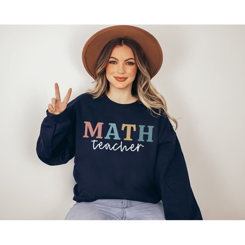 Math Teacher Sweatshirt Math Teacher Shirt Math Crew Shirt Math Teacher Gift Teacher Appreciation Gift for Math Teacher Math Team Teacher.jpg