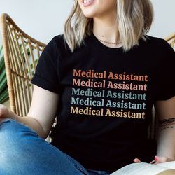 medical assistant shirt medical assistant gifts med assistant gift for medical assistant cute medical assistant tshirt m