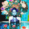 Motif Homage Frida Kahlo Paradise 01 Flora 150 x 150 cm Gallery PrintCanvas PrintXXL PrintXXL FormatsAlu DibondPop ArtContemporary Art.jpg