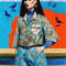 Motif Hommage Frida Kahlo Paradise Bauhaus 150 x 150 cm Gallery PrintCanvas PrintXXL PrintXXL FormatsAlu DibondPop ArtContemporary Art.jpg