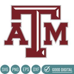 Texas A&M Aggies Svg, Football Team Svg, Basketball, Collage, Game Day, Football, Instant Download