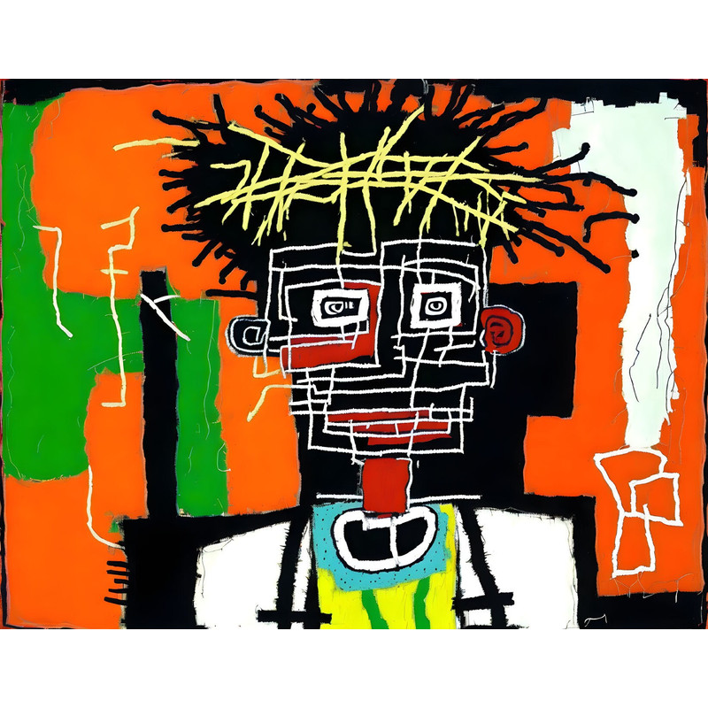 Neon Expressionism No 47 Pop Art Portrait up to 200 x 140 cm Canvas PrintPoster PaperAbstractModern ArtAlu DibondSilverAluStreet Art.jpg