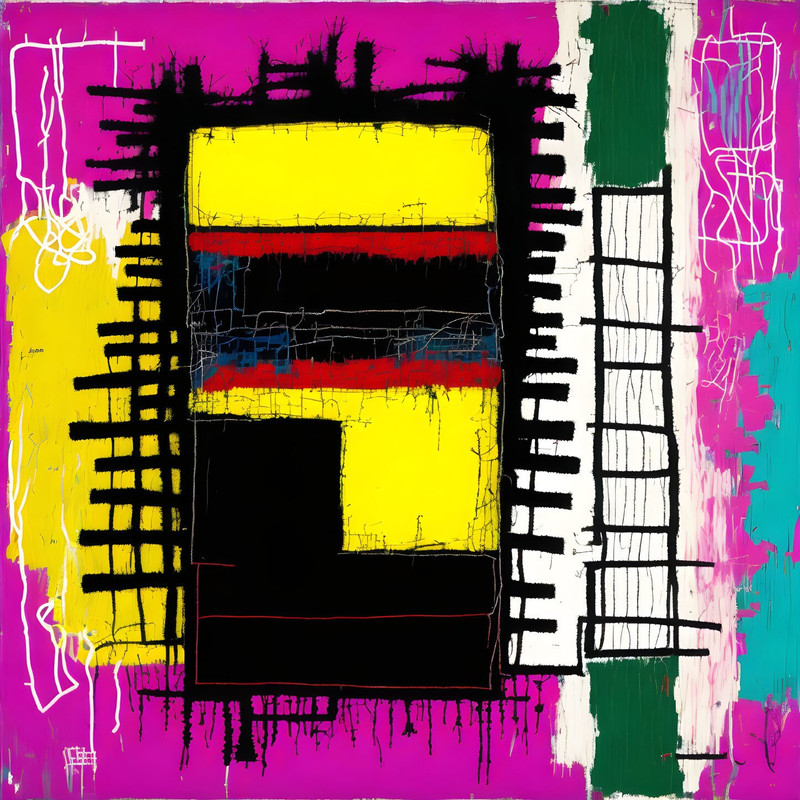 Neon Expressionism No12 Pop Art Portrait up to 150 x 150 cm Canvas PrintPoster PaperAbstractModern ArtAlu DibondSilverAluStreet Art.jpg