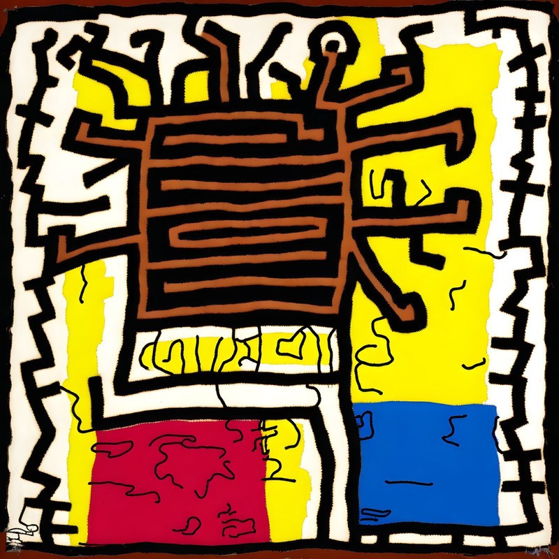 Neon Expressionism No23 Pop Art Portrait up to 150 x 150 cm Canvas PrintPoster PaperAbstractModern ArtAlu DibondSilverAluStreet Art.jpg