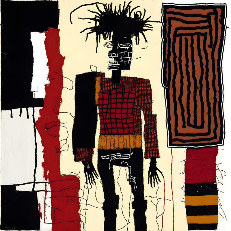 Neon Expressionism No31 Pop Art Portrait up to 150 x 150 cm Canvas PrintPoster PaperAbstractModern ArtAlu DibondSilverAluStreet Art.jpg