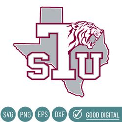 Texas Southern Tigers Svg, Football Team Svg, Basketball, Collage, Game Day, Football, Instant Download