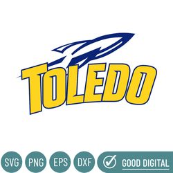 Toledo Rockets Svg, Football Team Svg, Basketball, Collage, Game Day, Football, Instant Download