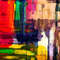 Abstract Urban Dream Rainbow Colors up to 150 x 150 cm ExpressiveGlossyNEONDecorativeXXL Acrylic GlassXXL PrintComtemporaryArtPopArt.jpg