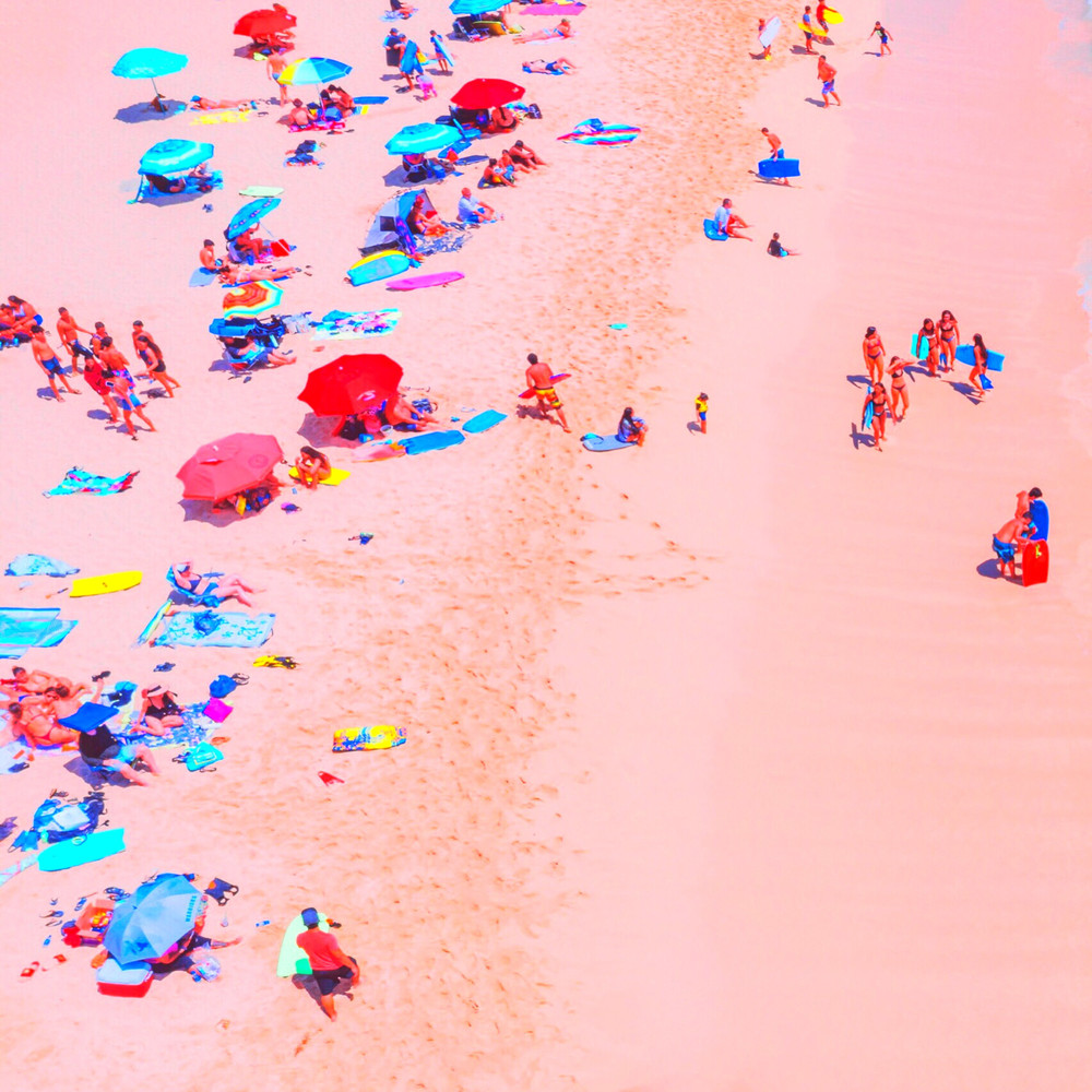 Art Drop Beach Club up to 150 x 150 cm SummerPhotographySwimmingDroneModernArtXXL Acrylic GlassXXL PrintsComtemporary ArtBeachPop Art.jpg